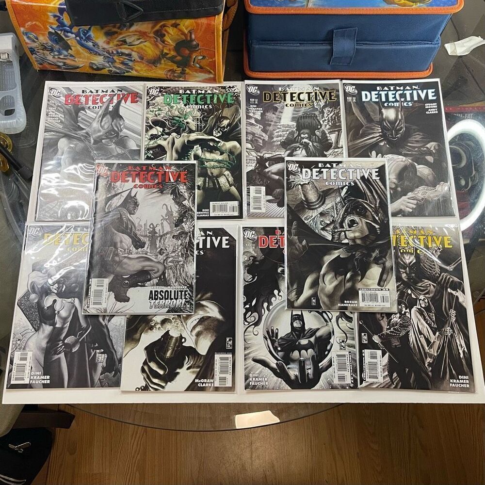 Batman Detective Comics Lot # 822 823 828 830-836 DC Comic Comic Book 2006 2007